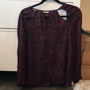Cutout blouse